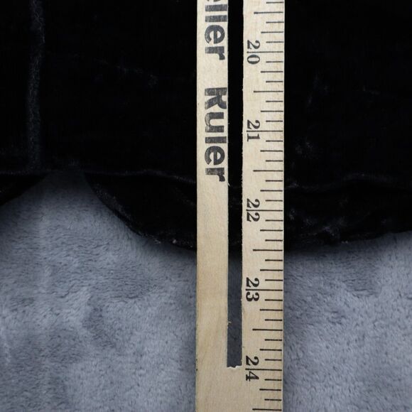 Passion Concept Jacket Womens M Black Pinstriped Long Sleeve Collared Blazer - Picture 6 of 16